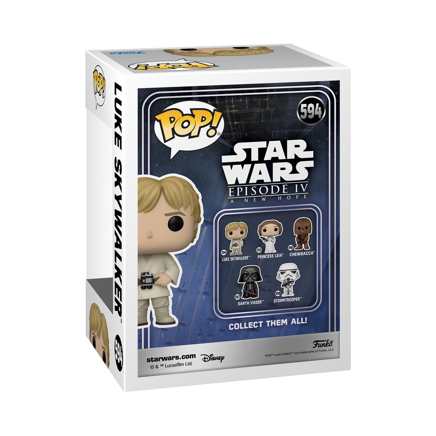 Funko Pop Star Wars: Star Wars New Classics - Luke Skywalker - Collectable Vinyl Figure - Gift Idea - Official Merchandise - Toys for Kids & Adults…