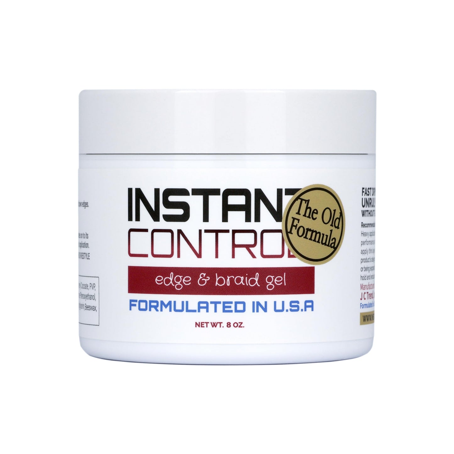 Instant Control Edge & Braid Gel (8 Ounce)