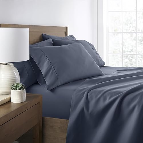 Linen Market 6 Piece Full Sheets Set (Stone) - Sleep Better Than Ever with These Ultra-Soft & Cooling Bed Sheets for Your Full Size Bed - Deep Pocket