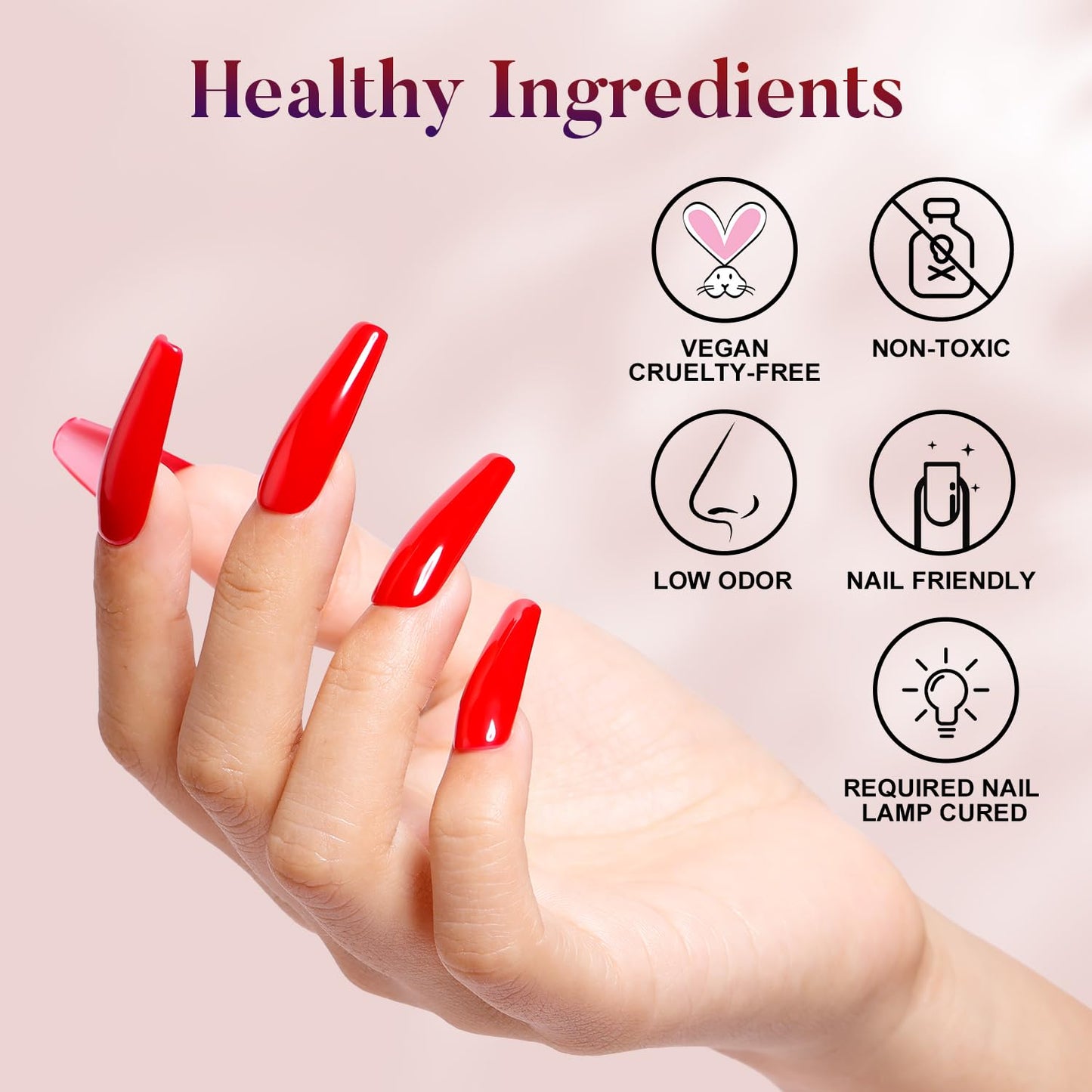 AIMEILI Soak Off U V LED Hema Free Gel Nail Polish, Cruelty Free, Vegan, No Wipe Matte Top Coat 10ml