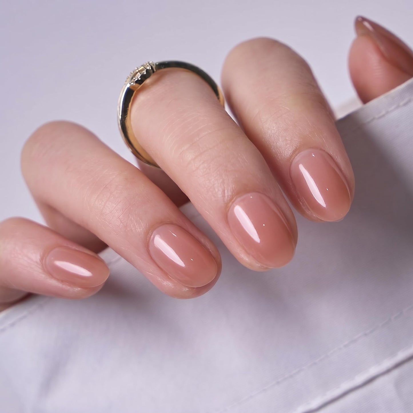 CurvLife Soft Gel Almond Extra Short Press On Nails, Long-Lasting Reusable Peach Nude Fake Nails Kit with Glue & Tabs, 32Pcs 16Size Salon-Quality Beauty and Personal Care CurvLife