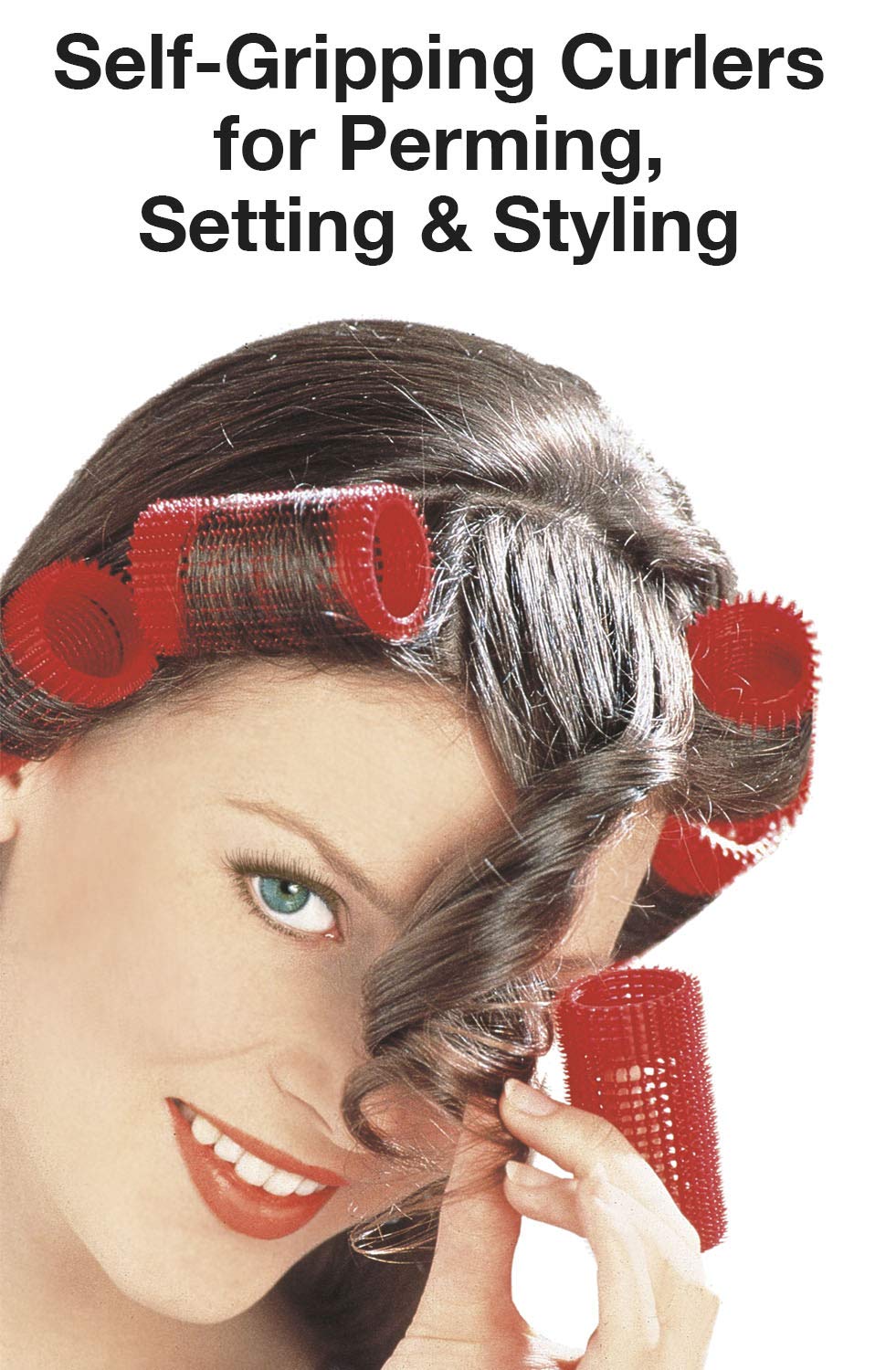 Olivia Garden Jet Set Self-Gripping Curler For Setting Or Perming (2 1/8" - 3 Count)