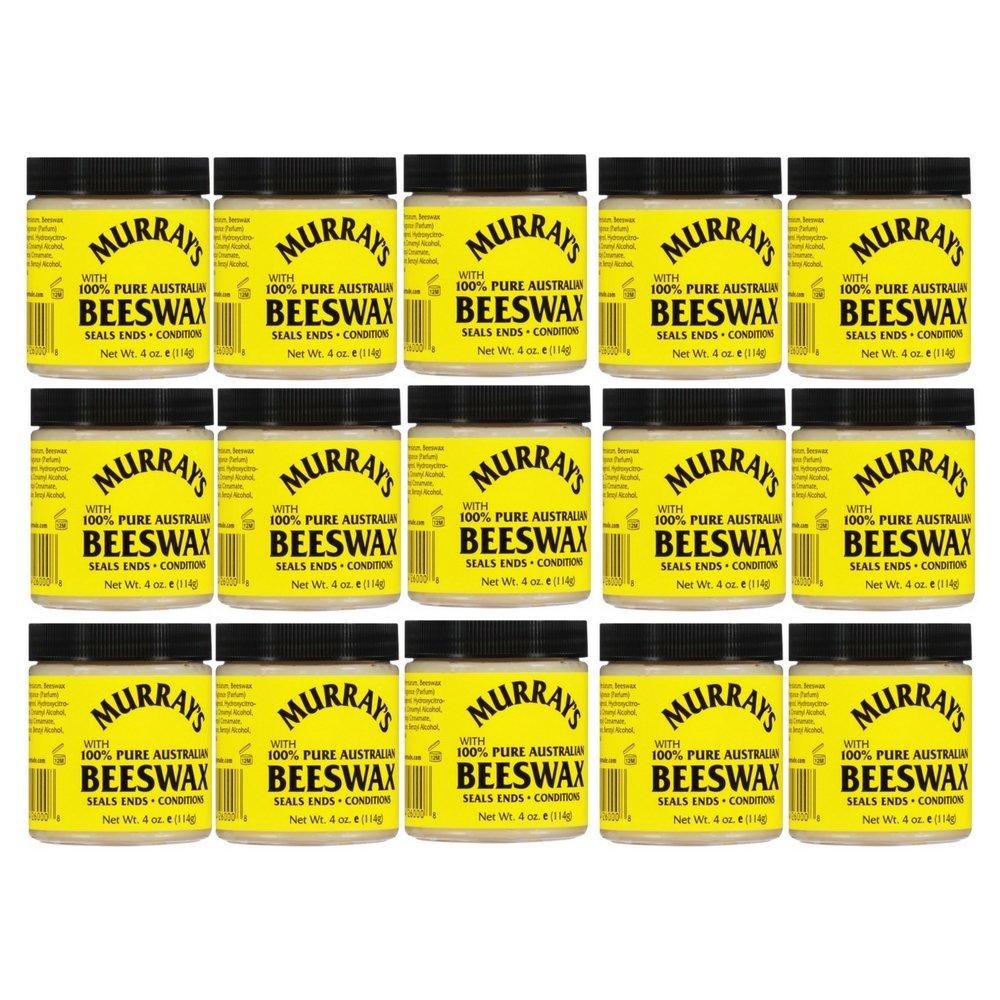Murrays 100% Pure Beeswax 4 oz (15 pack)