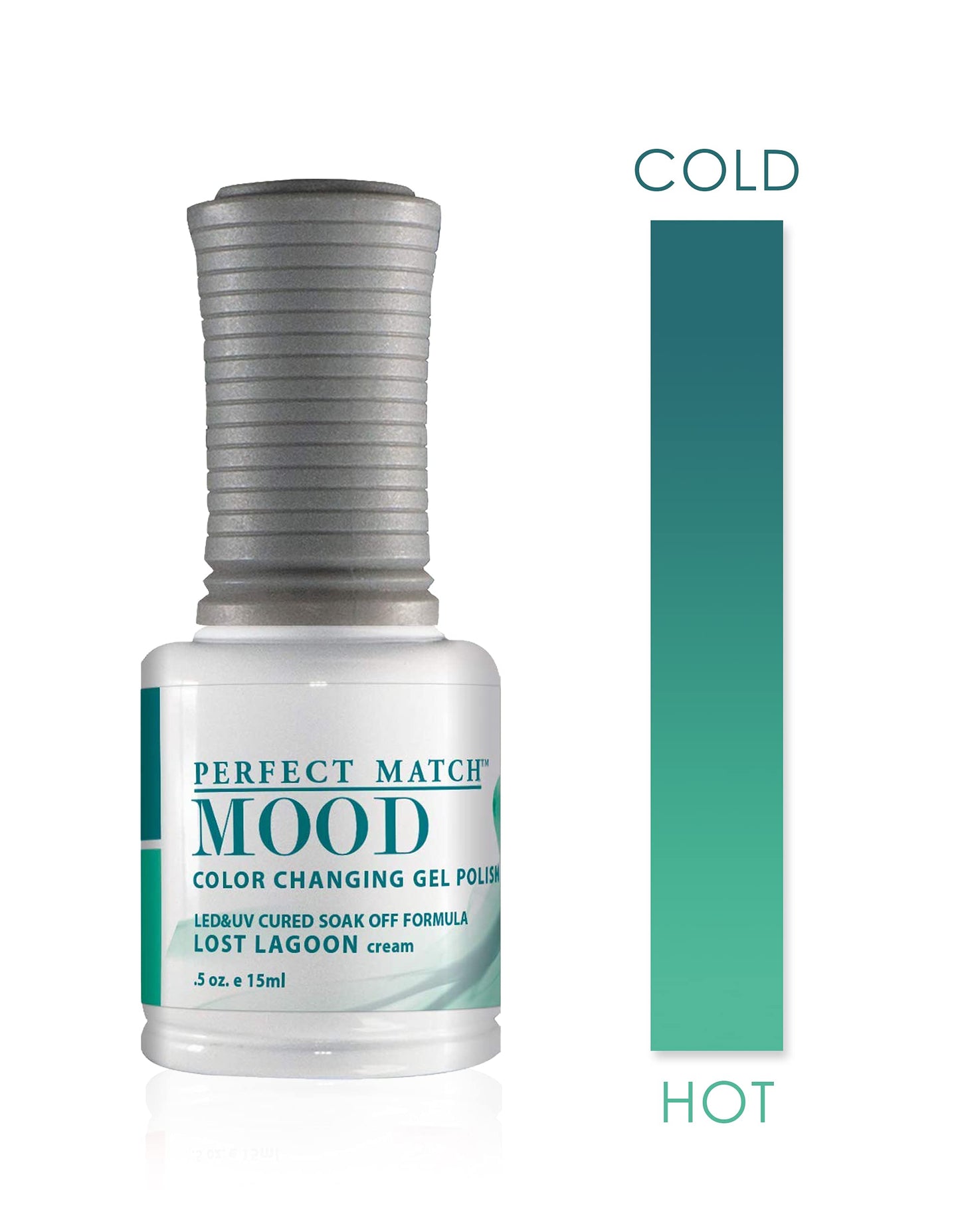 LeChat Perfect Match Mood Gel Polish, Lost Lagoon, 0.500 Ounce (MPMG41) Beauty & Personal Care LECHAT