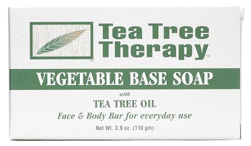 Tea Tree Therapy Vegetable Base Soap - 3.9 Oz