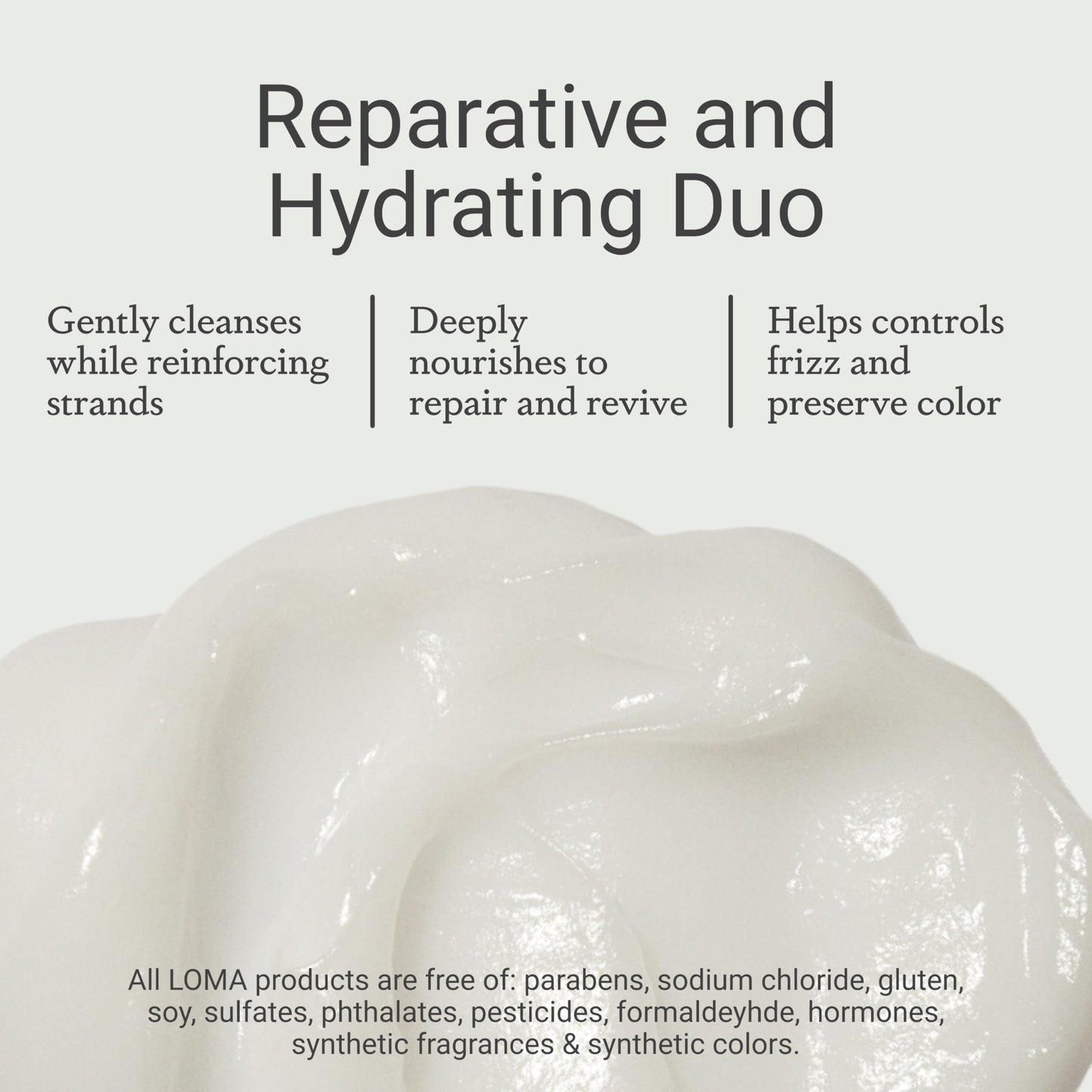 LOMA Nourishing Shampoo and Nourishing Conditioner (DUO PACK) 12 Ounce