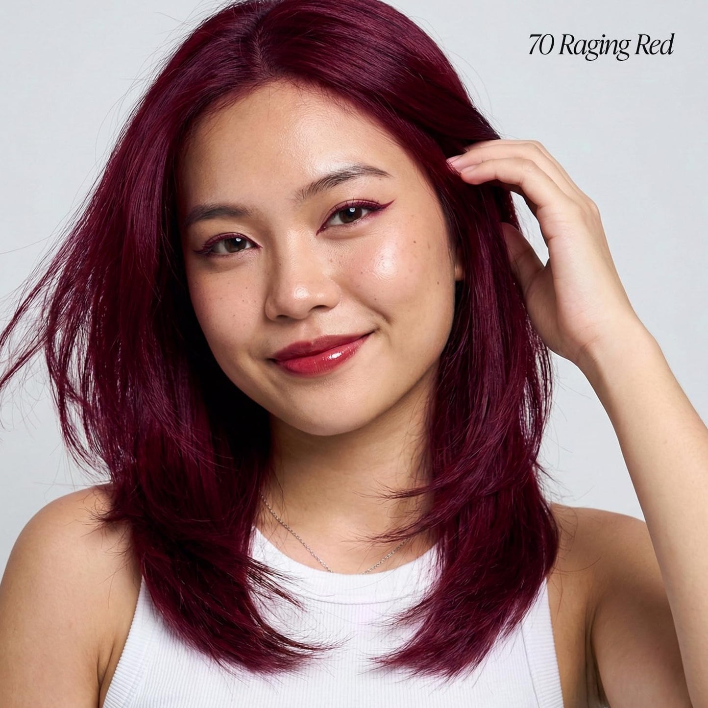 Adore Semi Permanent Hair Color (070 Raging Red) (2 Pack) | Vegan & Cruelty-Free Red Hair Dye | No Ammonia, No Peroxide, No Alcohol | 4 Fl Oz