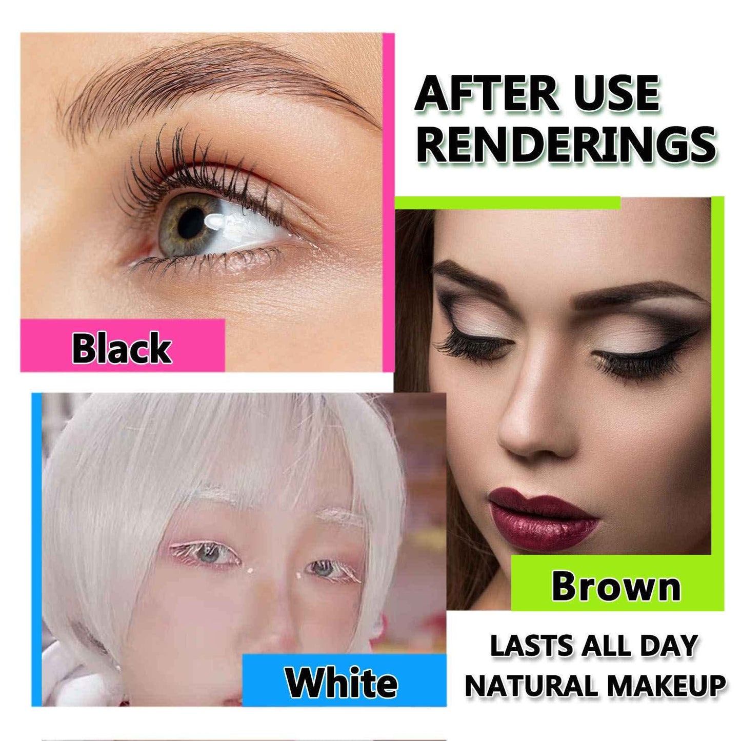 Pink Mascara Colored Eyes Makeup Best Natural Hypoallergenic Primer Benefit Waterproof Fast Dry Eyelashes Red Volumizing Lengthening Curling Defining