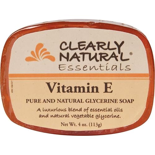 CLEARLY NATURAL BAR SOAP,GLYCERINE,VIT E, 4 OZ, 5 pack Beauty & Personal Care Clearly Natural