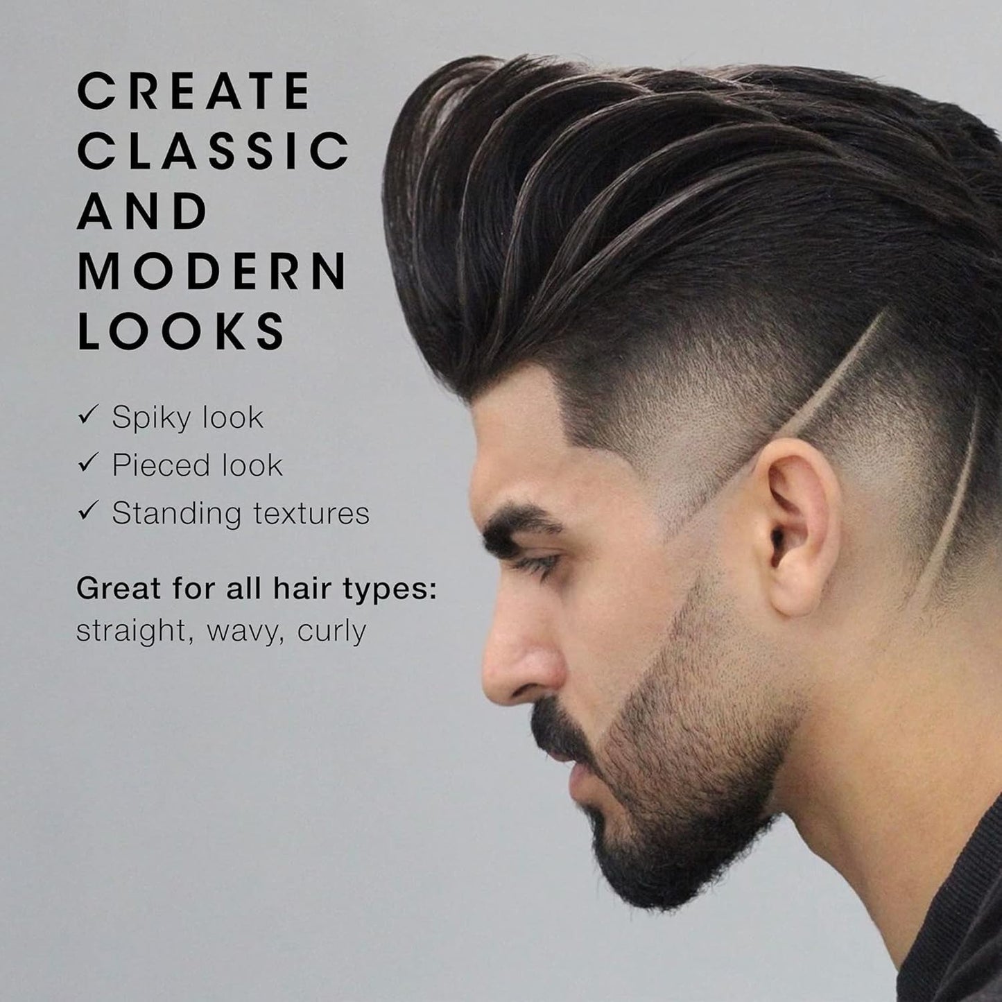 Pacinos Final Touch Hairspray - Anti-Frizz, Firm Hold, Flexible, Fast Drying and Flake Free Aerosol - Add Volume, Texture and Strength to your