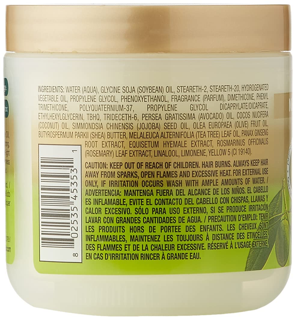 African Pride Olive Miracle Anti-Breakage Creme 6oz Jar (2 Pack)