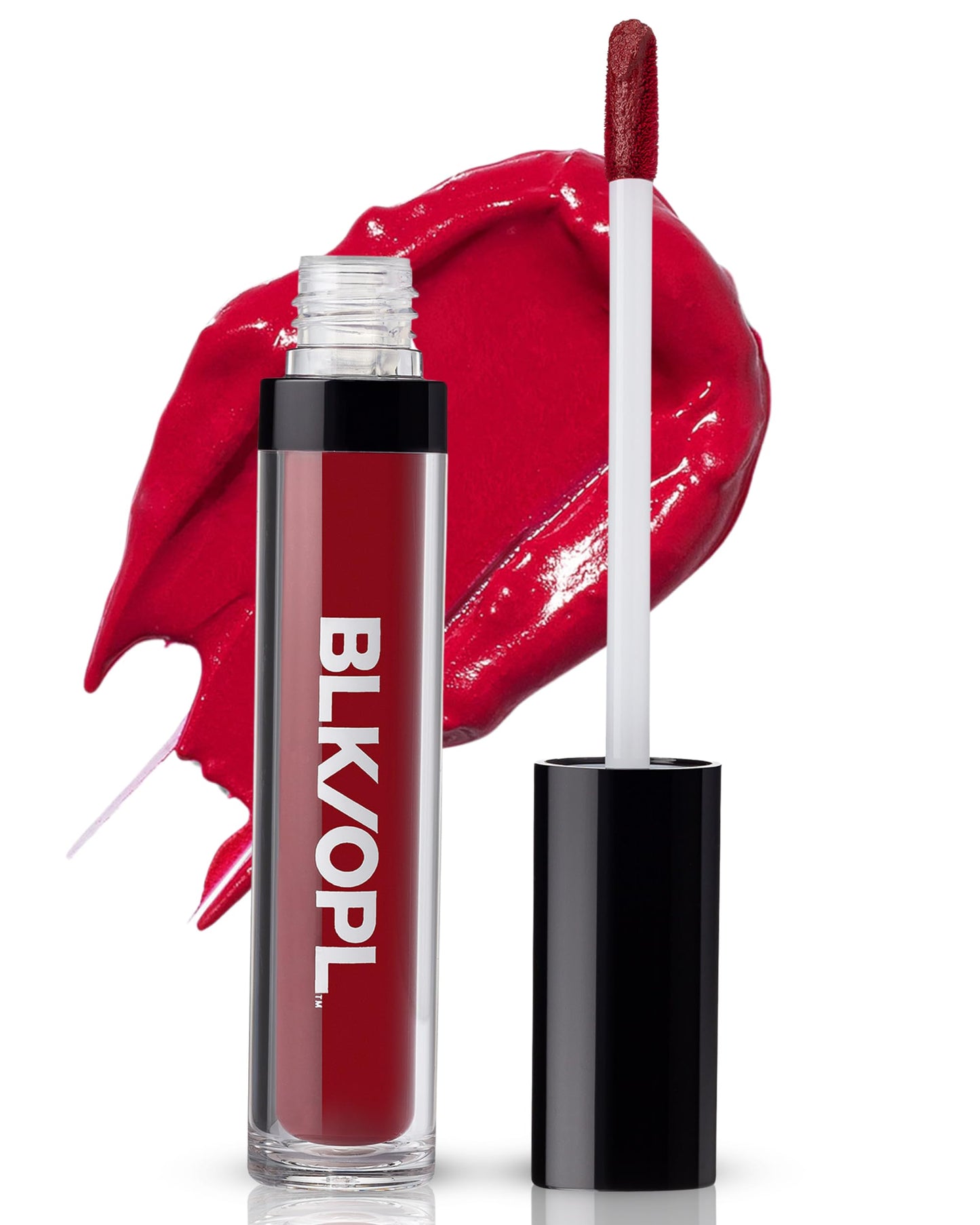 Black Opal BLK/OPL COLORSPLURGE Liquid Matte Lipstick, Berry Red - long-lasting, enriched with Vitamins C & E, paraben-free, cruelty-free