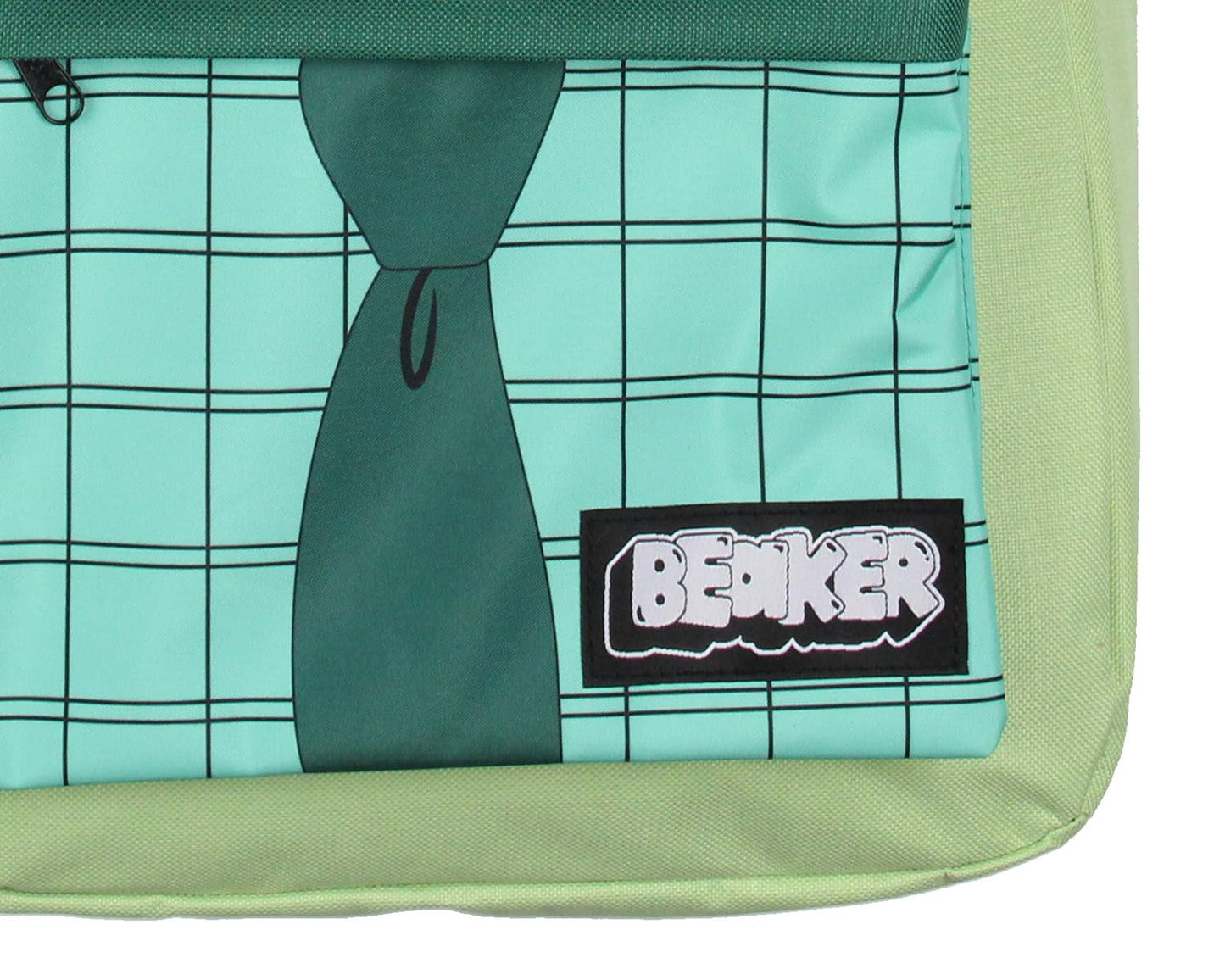 Bioworld The Muppets Beaker 3D Character Hair 17" Backpack Laptop Travel Book Bag Padded Back Adjustable Straps