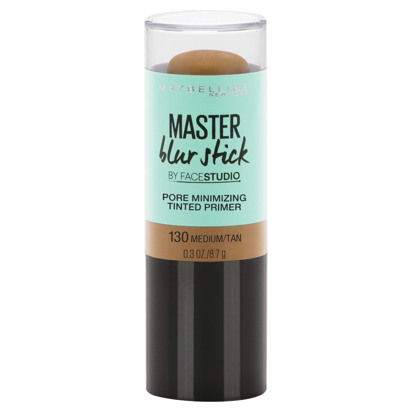 Maybelline New York Facestudio Master Blur Stick Primer Makeup, Medium/Tan, 0.3 oz.