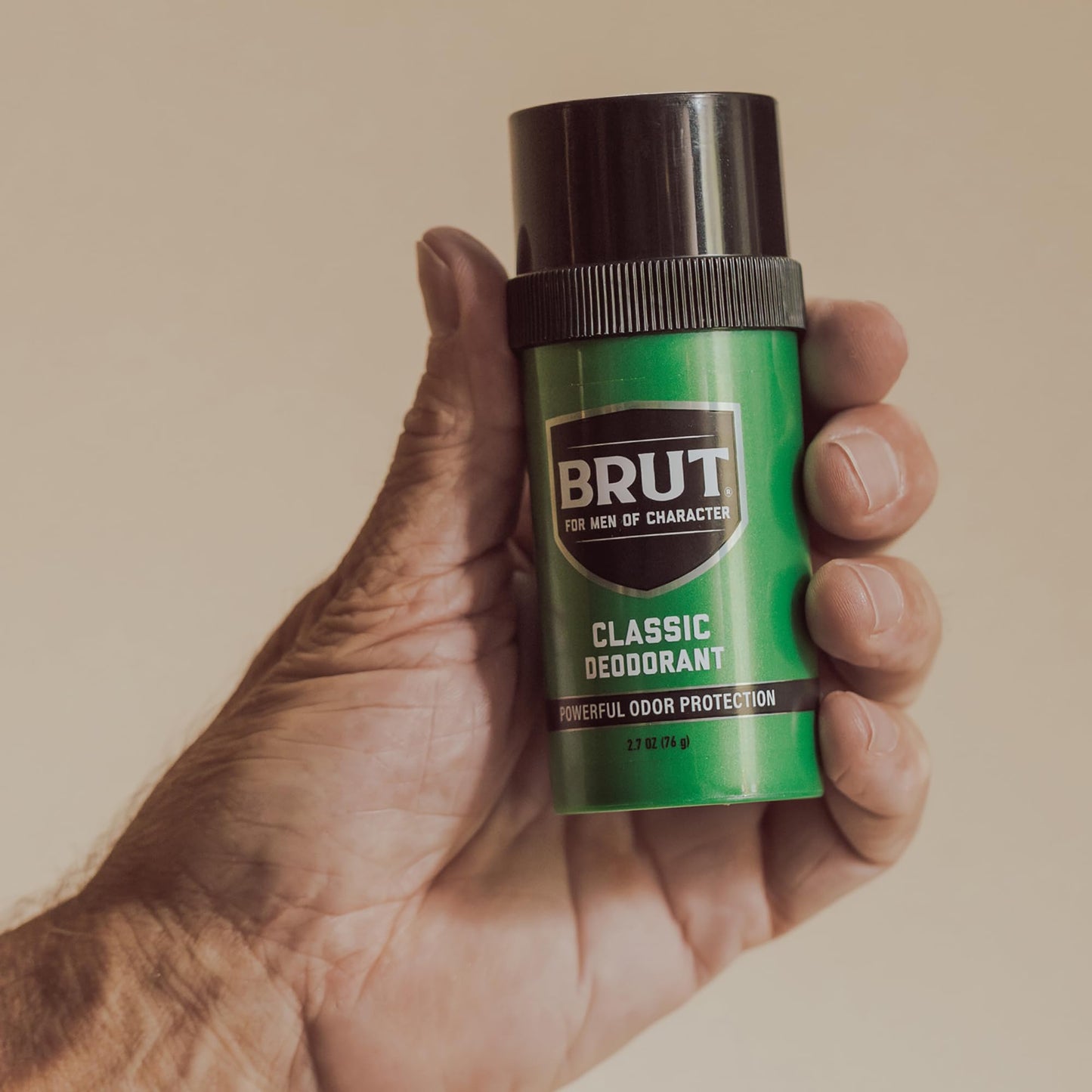 Brut Round Solid Deodorant For Men, 2.5 oz Beauty and Personal Care Brut