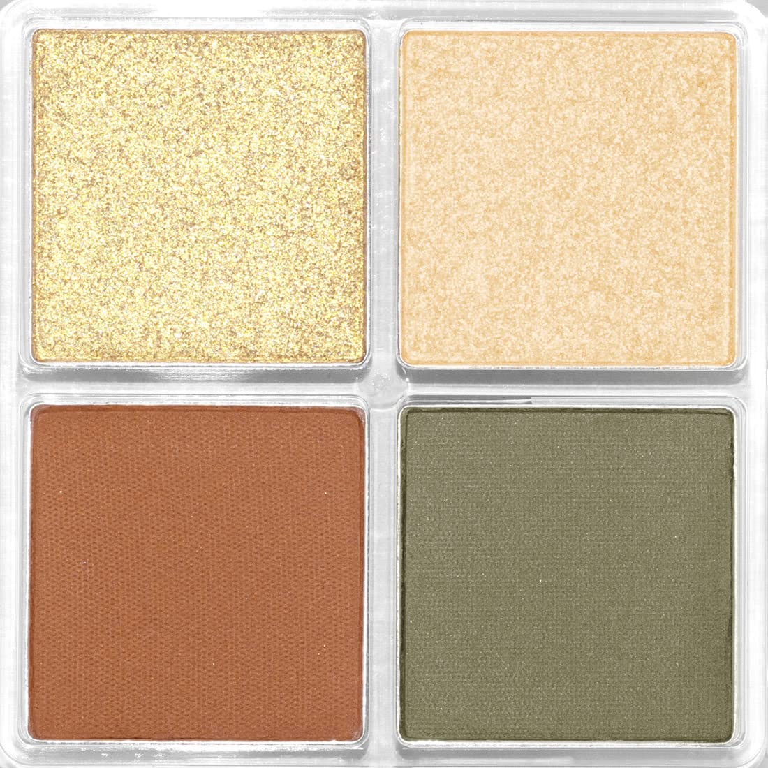 Palladio Eyeshadow Quads, Velvety Pigmented Blendable Matte, Metallic & Shimmer Finishes, Creamy Formula, Four Way Quad Eye Shadow Palette, Talc-Free