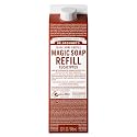 Dr. Bronner's Magic Soap-Pure-Castile Liquid Refill (Eucalyptus, 32 ounce, 1-Pack) - Regenerative Organic Certified Oils, For Body, Hair, Laundry