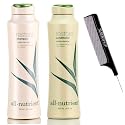 All-Nutrient RESTORE Shampoo & Conditioner DUO SET, Repairs Dry-Damaged Hair (w/Sleek Comb) UV+ Color Protection, 100% Vegan (12 oz + 12 oz DUO KIT)