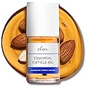 Elon Cuticle Oil for Nails w/Almond Oil Extract - Jojoba & Vitamin E - Softening & Hydrating Cuticles & Nails - Dermatologist Recommended - Bottle