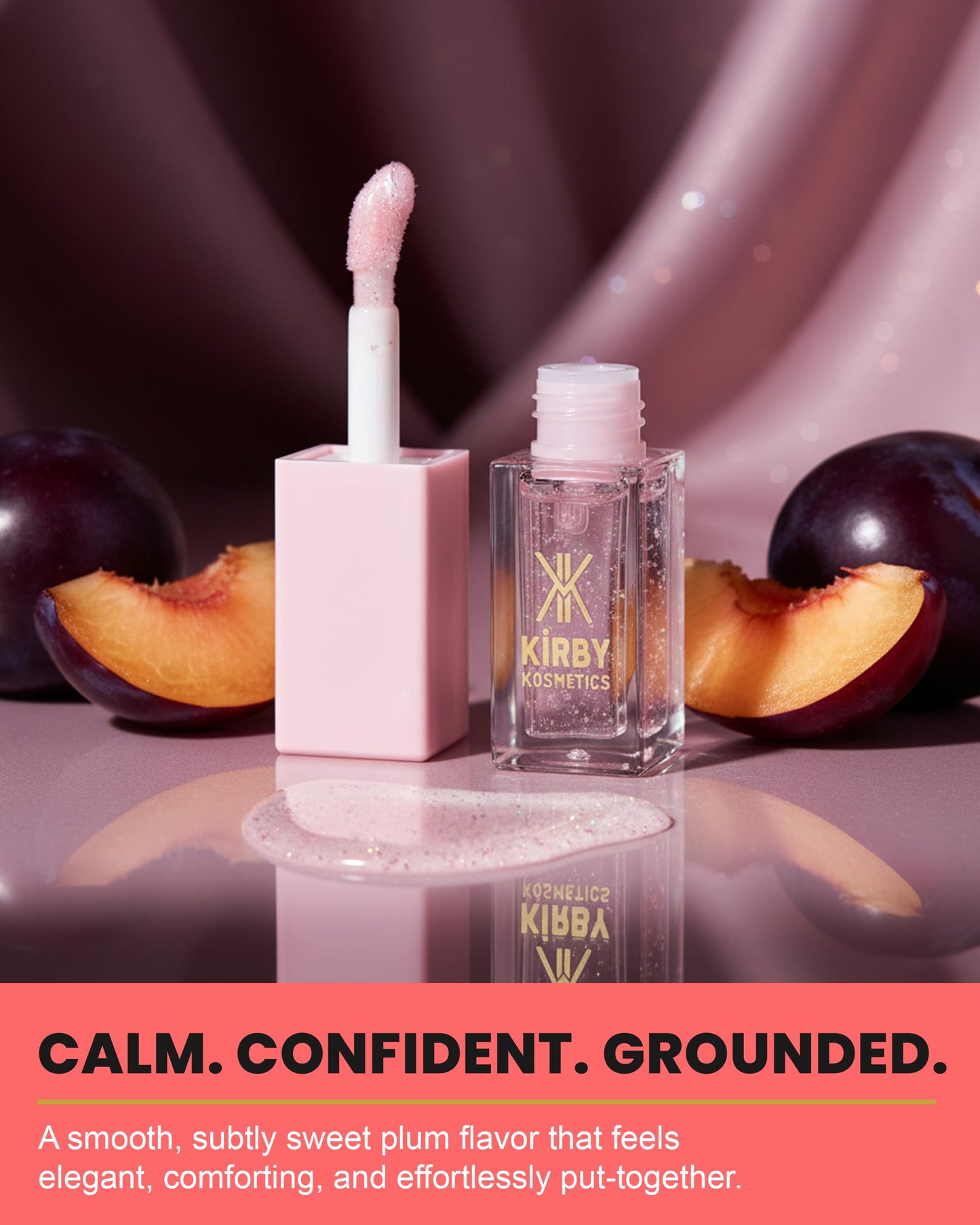 Kirby Kosmetics DivineDiva Lip Oil - TikTok-Viral Moisturizing & Hydrating High-Shine Lip Gloss with Hyaluronic, Coconut & Argan Oils - Vegan Lip Care