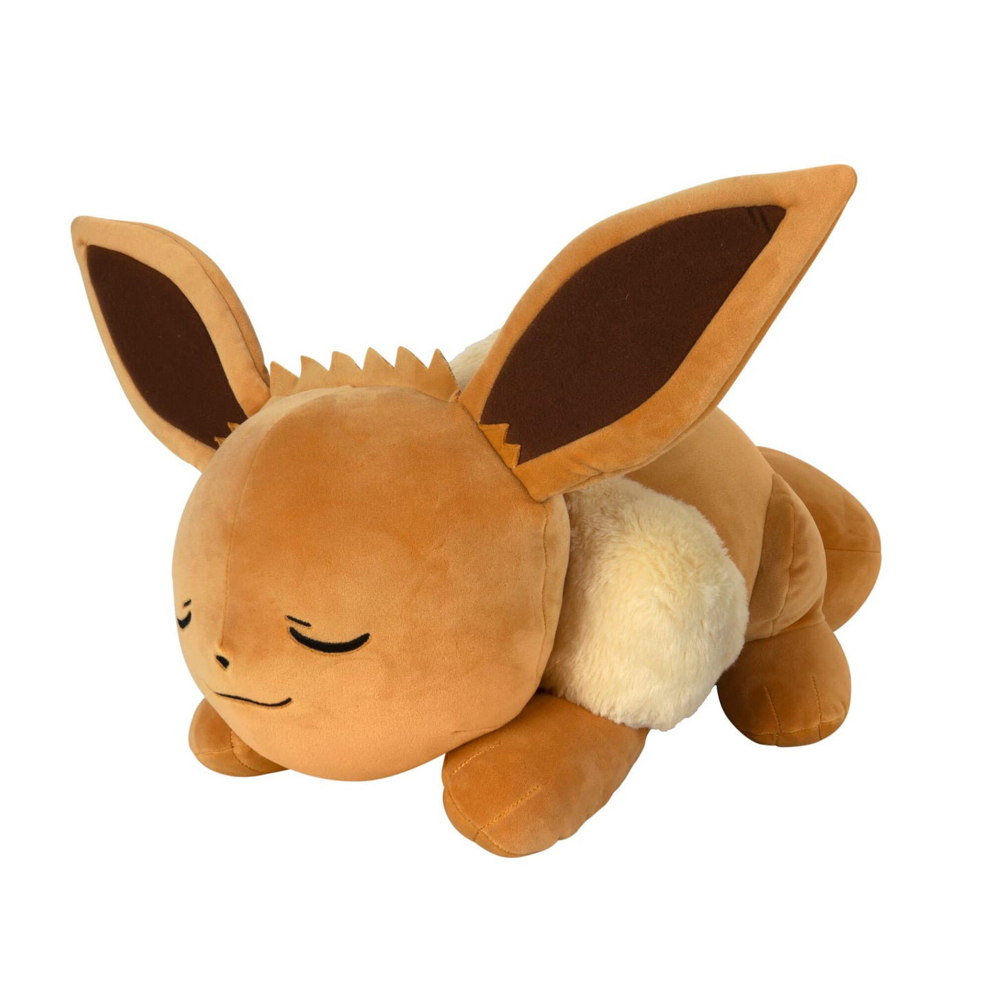 Pokémon Eevee Sleeping Plush - 18-Inch Premium Plush in Sleeping Pose
