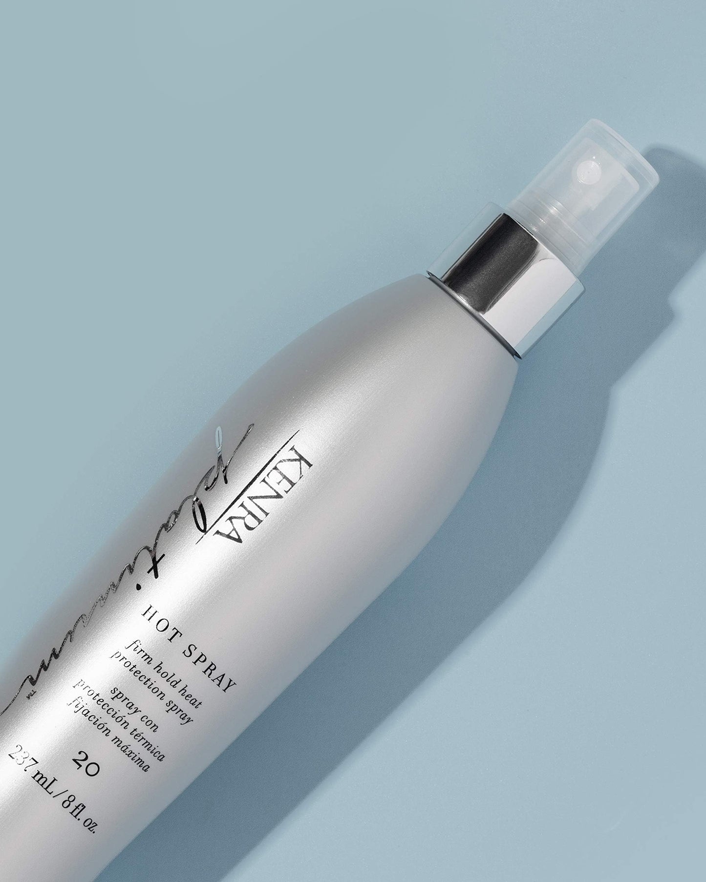 Kenra Platinum Hot Spray 20 | Heat Protection Styler | Long-Lasting, Firm Hold | Adds Vibrant Shine | Humidity & Thermal Protection | Clean Release