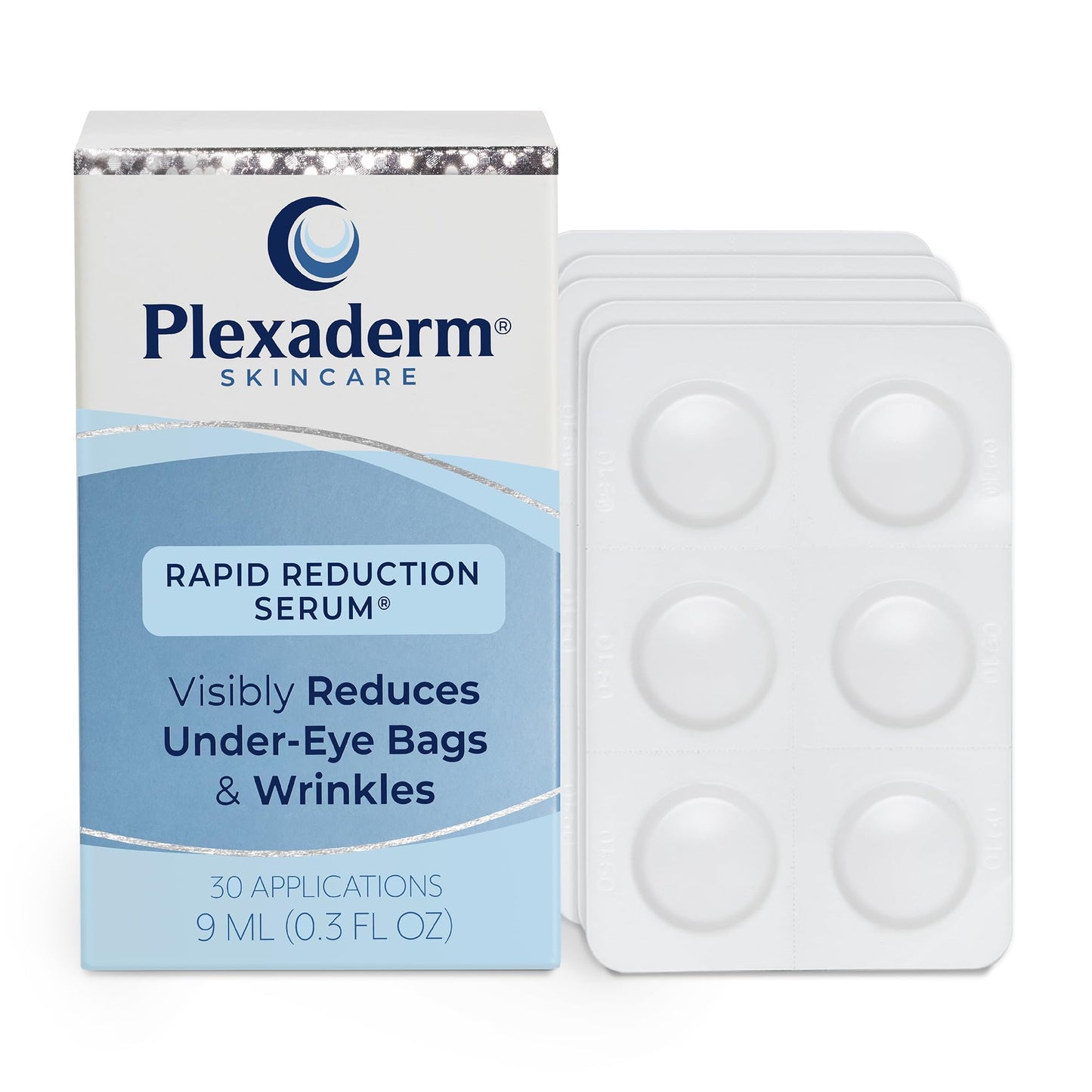 Plexaderm Rapid Reduction Eye Serum - Visibly Reduces Under-Eye Bags, Wrinkles, Dark Circles, Fine Lines & Crow's Feet Instantly, Anti Aging Wrinkle