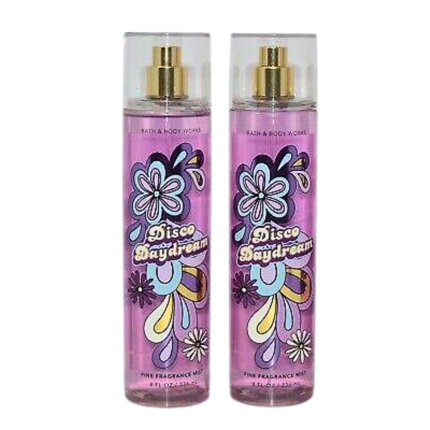 Bath & Body Works Fragrance Mist, Gift Set of 2, 8oz Each (Disco Daydream)