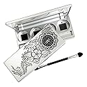 Honeybee Gardens Refillable Pressed Eye Shadow Quad Compact, Holds Up To Four Eye Shadow Colors, Fits 26mm or Smaller Pan, Customizable Travel Eye