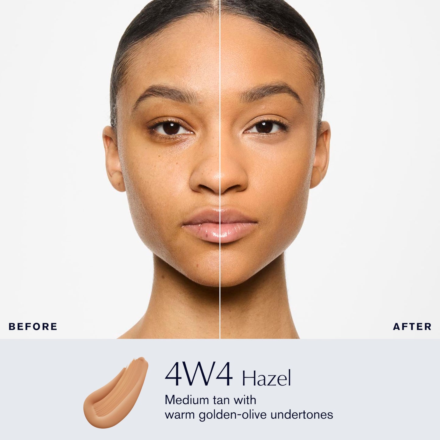 Estée Lauder Double Wear Stay-in-Place Foundation Makeup | 36-Hour Long-Wear Matte Foundation, 1 Fl Oz, 4W4 Hazel