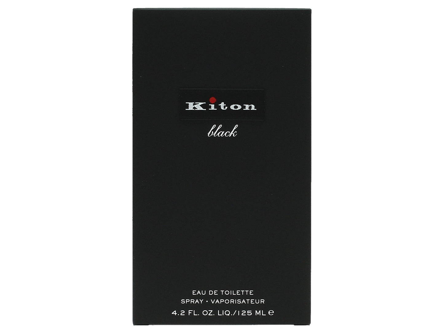 Kiton Black By Kiton For Men Edt Spray 4.2 Oz
