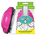 Knot Genie Detangling Hair Brush for Kids (Fairy Pink) | Perfect Detangling Brush for Curly Hair, Gently Separate Tangles, Leaves Hair Smooth