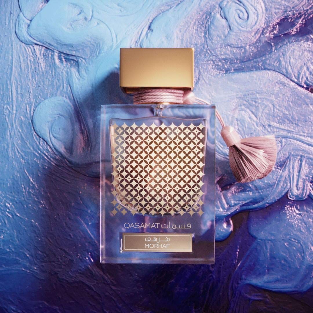 RASASI Qasamat Morhaf Unisex EDP - 65 ML (2.1 oz) |Damask Rose & Geranium on a Oriental Bed of Precious Woods | Royal & Luxurious Perfumes