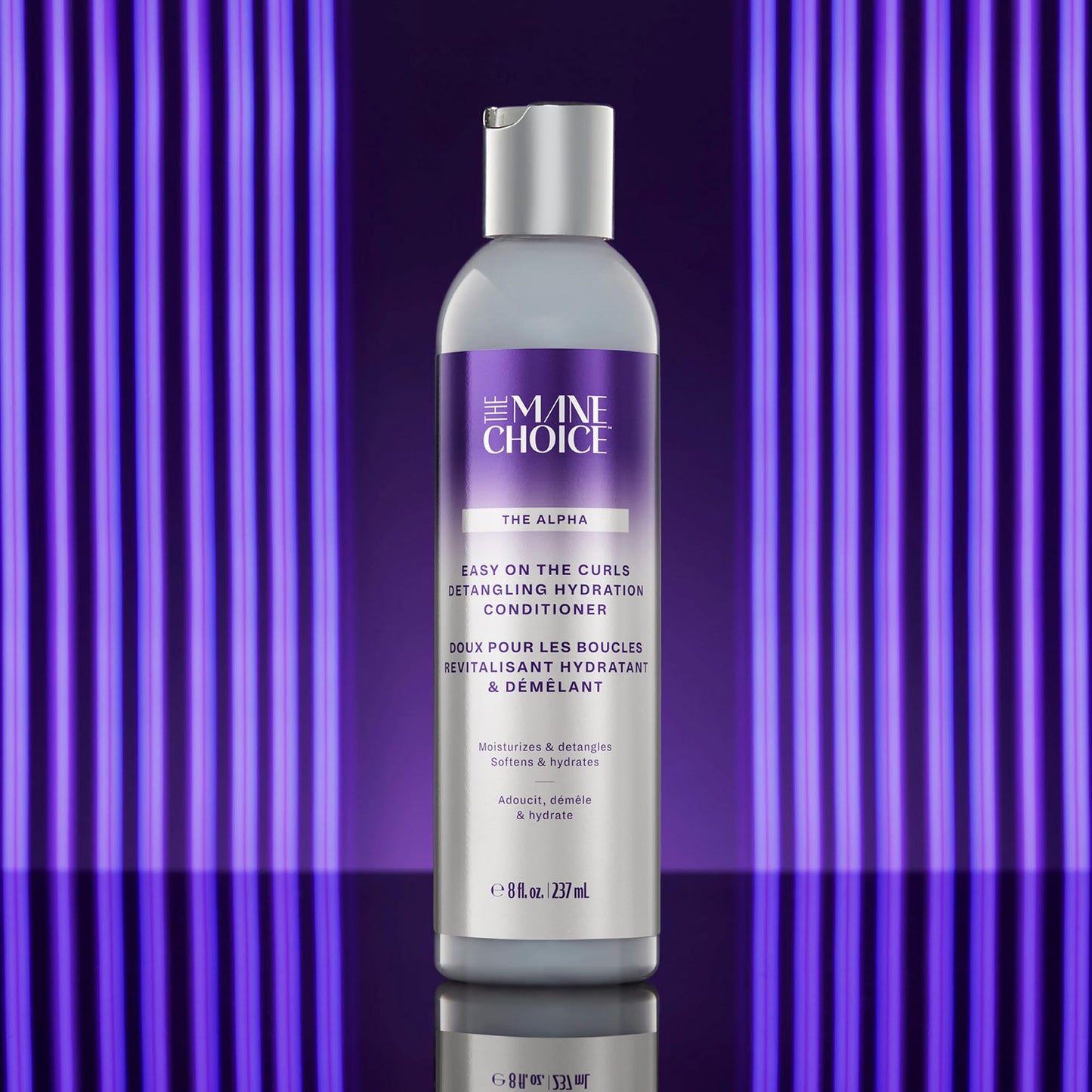 The Mane Choice The Alpha Easy On The Curls Hydration Curly Hair Conditioner, Nourishing Detangling Conditioner Enriched with Biotin & Vitamin E