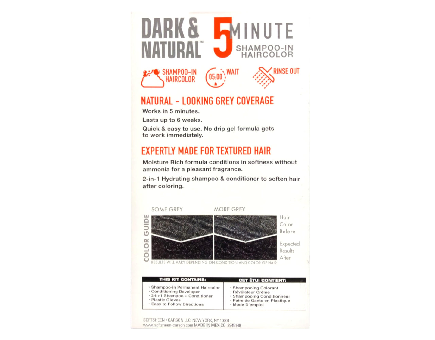 SoftSheen Carson Dark & Natural 5 Minute Hair Color