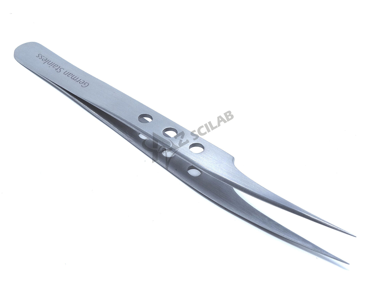 Eyelash Eyebrow Lashes Extensions Volume 3D+ 5D 6D Stainless Steel Tweezers (Pro Straight) Beauty and Personal Care A2Z SCILAB