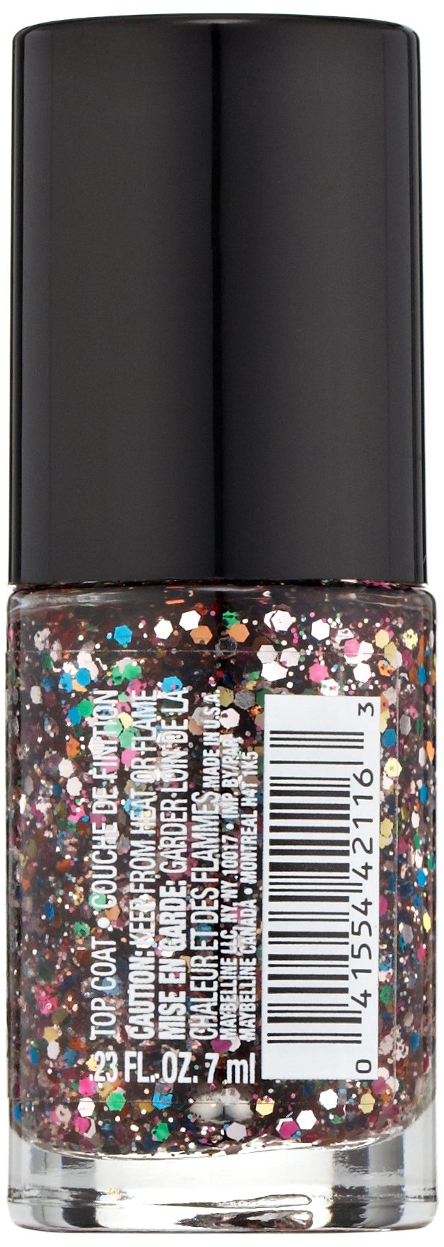 Maybelline New York Color Show Jewels Nail Lacquer Top Coat, Mosaic Prism, 0.23 Fluid Ounce Beauty & Personal Care MAYBELLINE