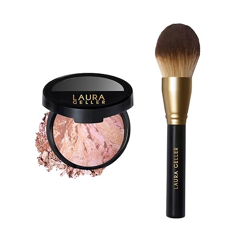 LAURA GELLER NEW YORK Bronze-n-Brighten Multipurpose Bronzer, Fair + Classic Bronzer Brush