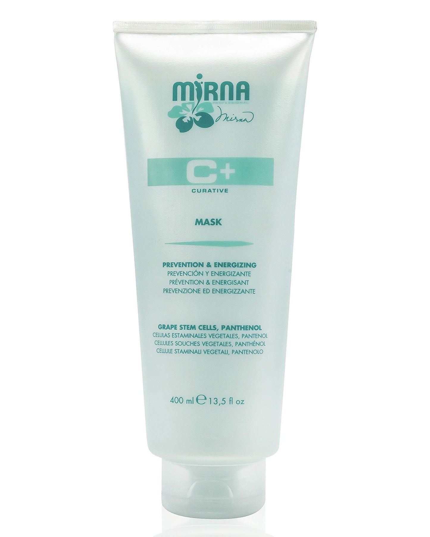 Mirna Professional Prevention & Energizing, Anti Thinning Mask/Deep conditioner For Weak Hair. Infused with Oligo-Elements, Herb extracts, Grape stem cells