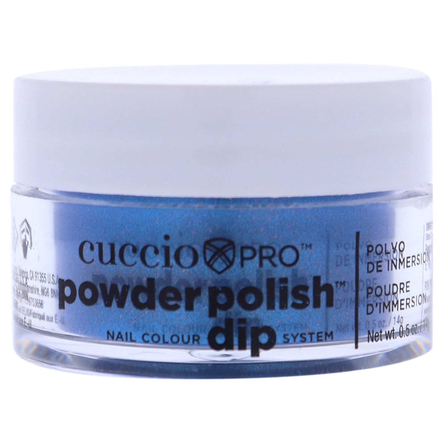 Cuccio Colour Powder Nail Polish - Lacquer For Manicures And Pedicures - Highly Pigmented Powder That Is Finely Milled - Durable Finish With A