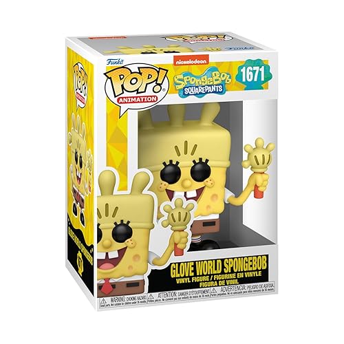 Funko POP! TV: Spongebob Squarepants 25th Anniversary - Spongebob Squarepants with Glove Light - Collectable Vinyl Figure - Gift Idea - Official…