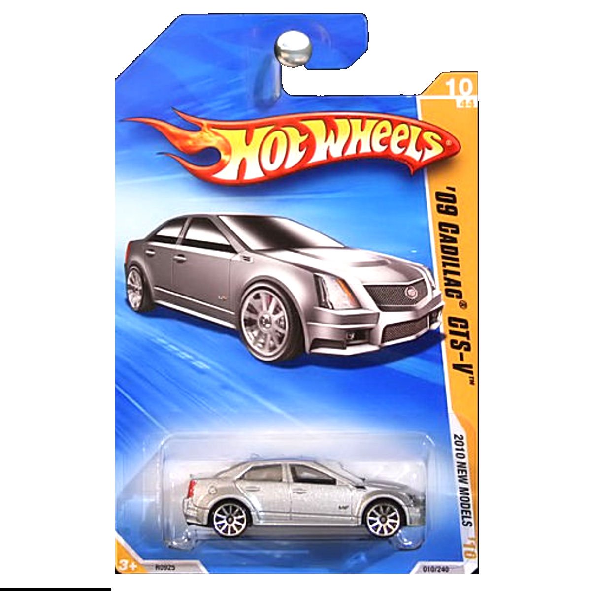 Hot Wheels 2010 New Models 2009 Cadillac CTS-V CTSV CTS Silver