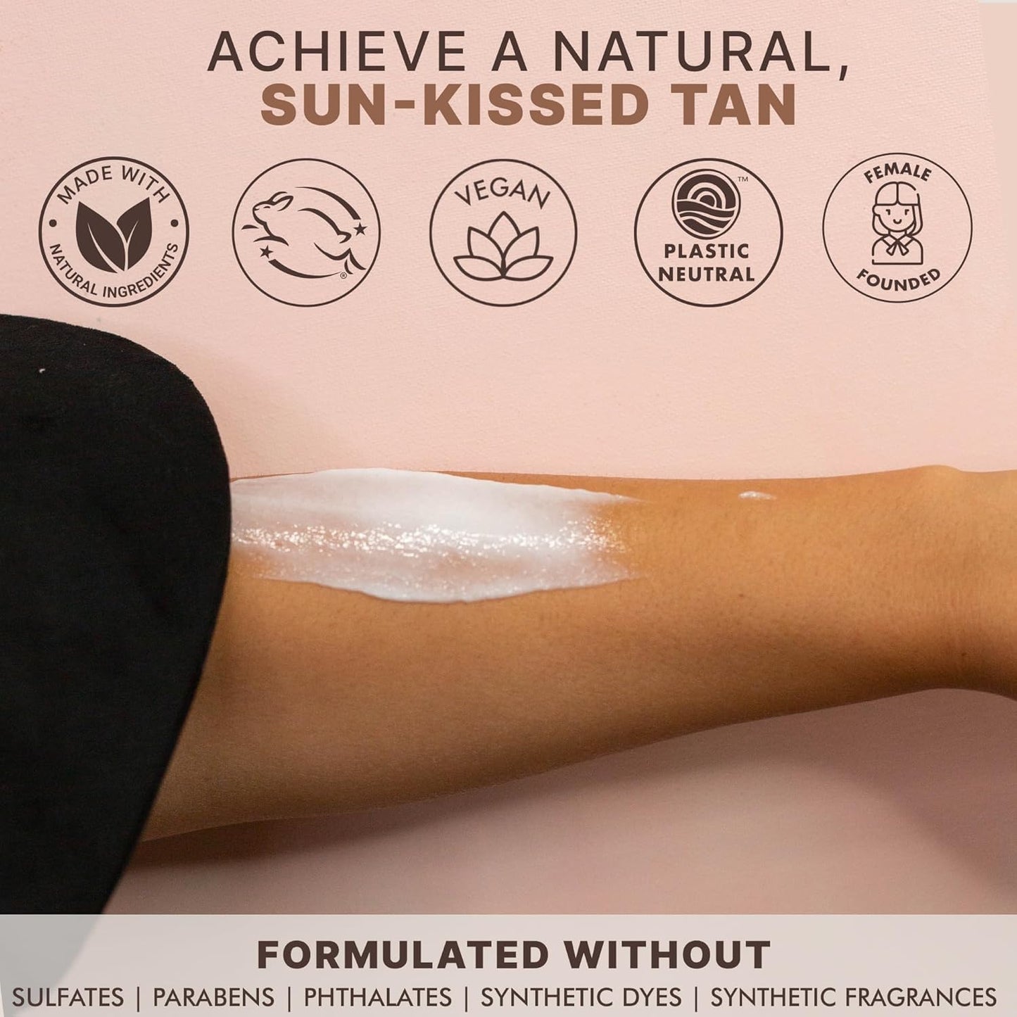 Self Tanner with Tanning Mitt - USA Made Sunless Self Tanning Lotion with Organic Ingredients Beauty and Personal Care Beauty by Earth