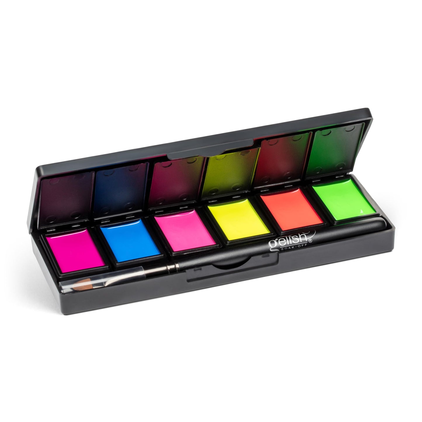 Gelish Cream Gel Soak-Off Solid Gel Polish with Brush - Neon & On & On Palette Beauty & Personal Care Gelish