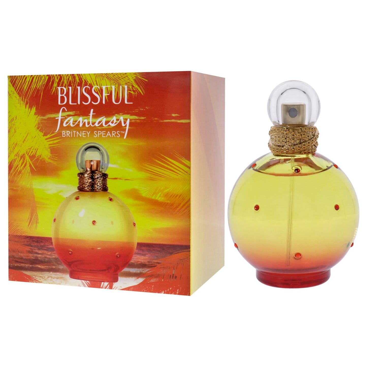 Britney Spears Blissful Fantasy Limited Edition, Eau De Toilette EDT Spray for Women, 3.3 Fl Oz