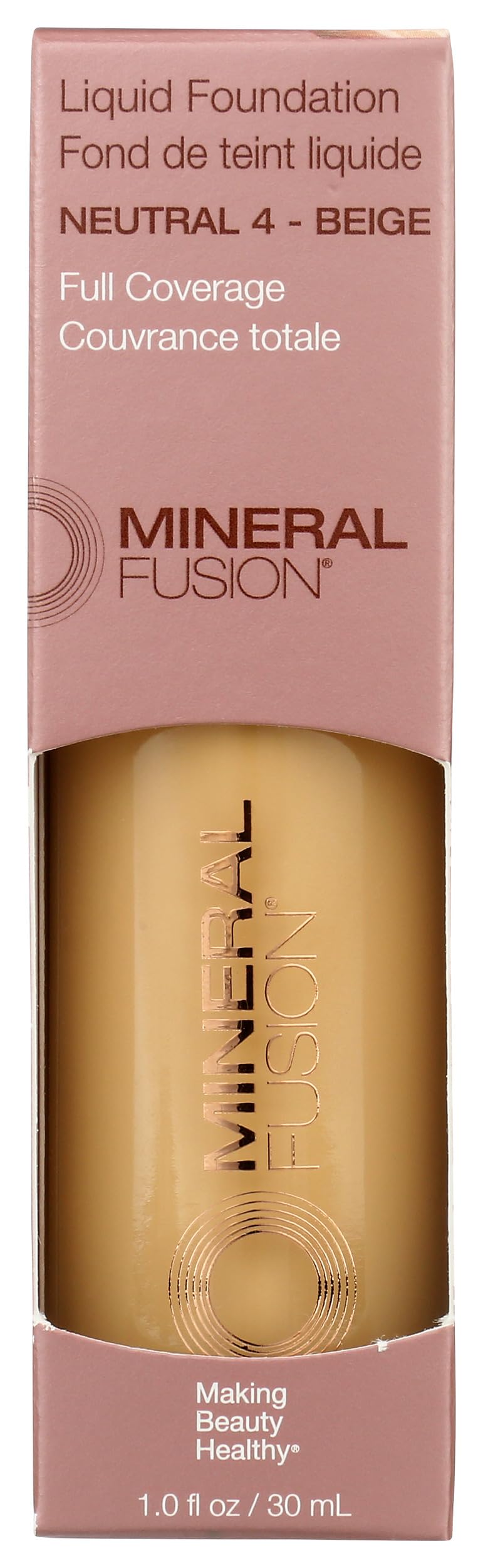 Mineral Fusion Neutral 4 Liquid Foundation, 1 FZ