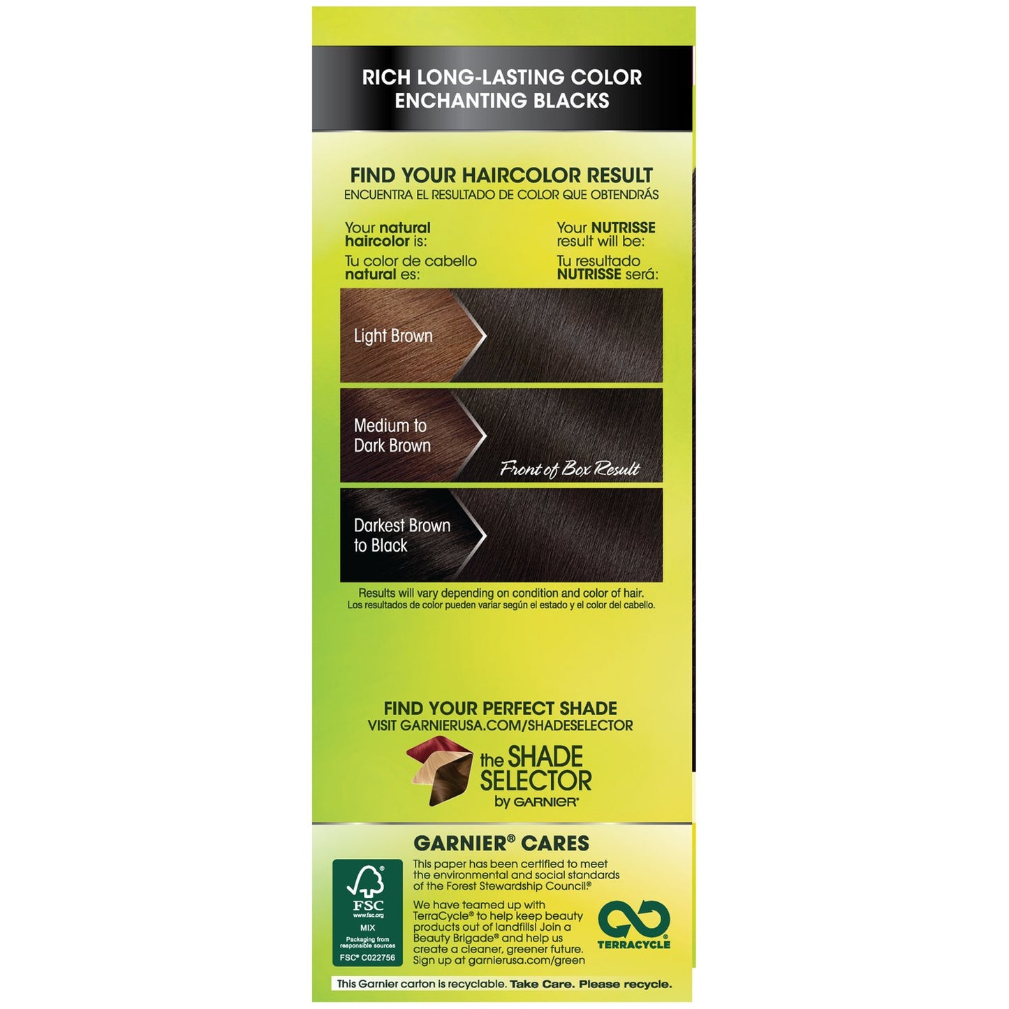 Garnier Nutrisse Haircolor, Soft Black 1 ea (Pack of 3)
