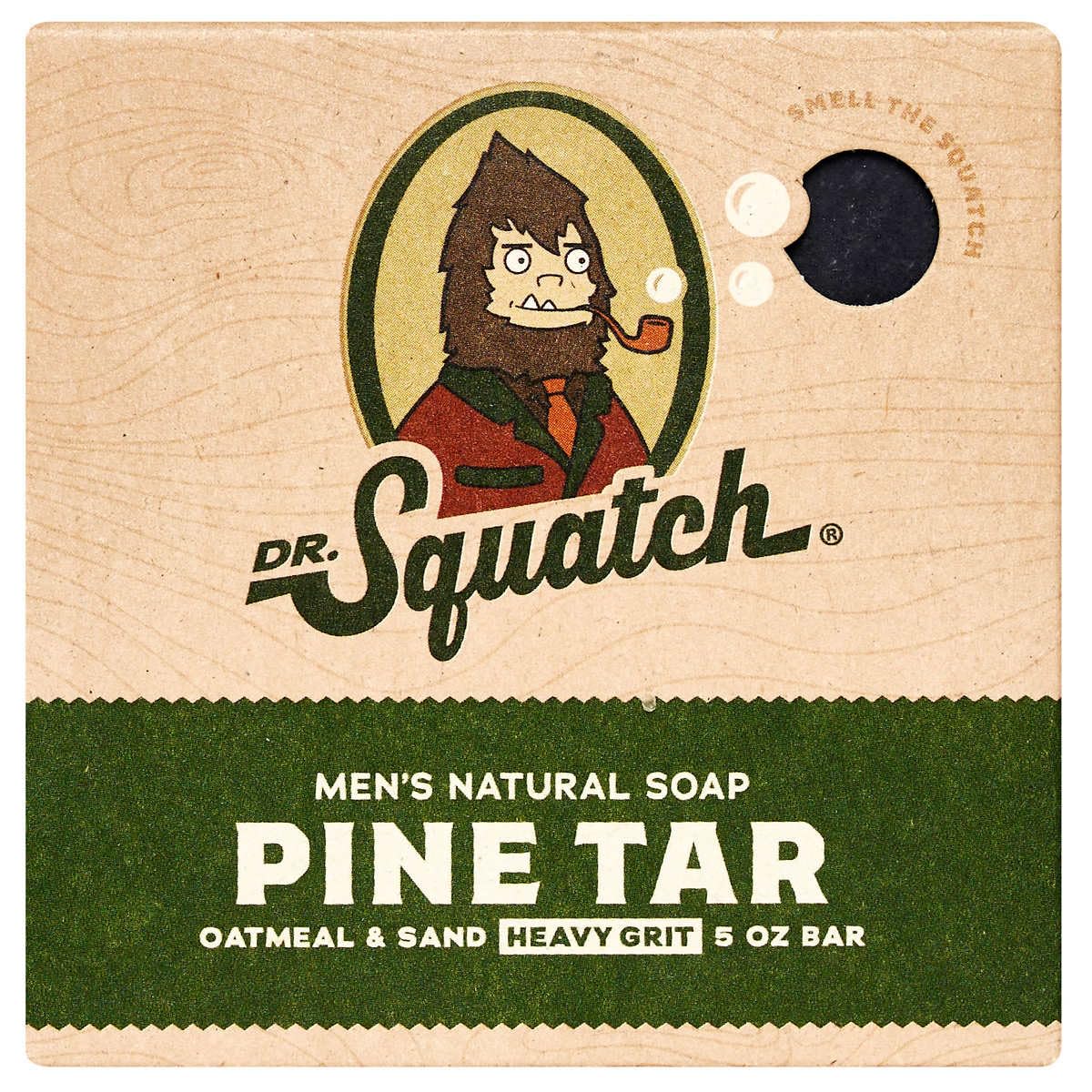 Dr. Squatch Natural Bar Soap Variety, 5 Ounce (Pack of 6)