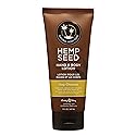 Hemp Seed Hand & Body Lotion, Nag Champa Scent - 7 Fl Oz - Soothe Dry Skin - Argan Oil, Hemp Seed Oil - Light, Non-Greasy Formula - Vegan & Cruelty