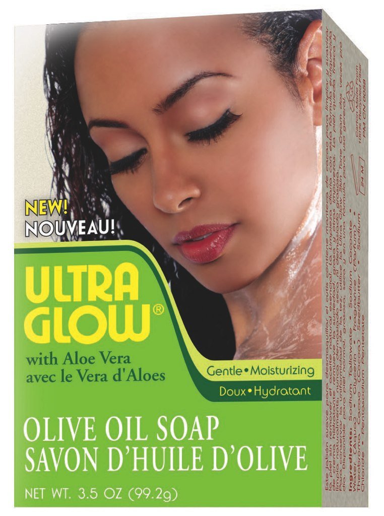Ultra Glow Olive Oil Bar with Aloe Vera, 3.5 Ounce